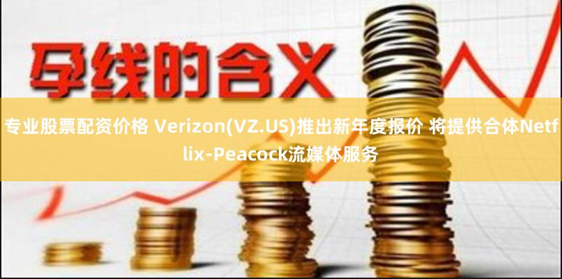 专业股票配资价格 Verizon(VZ.US)推出新年度报价 将提供合体Netflix-Peacock流媒体服务